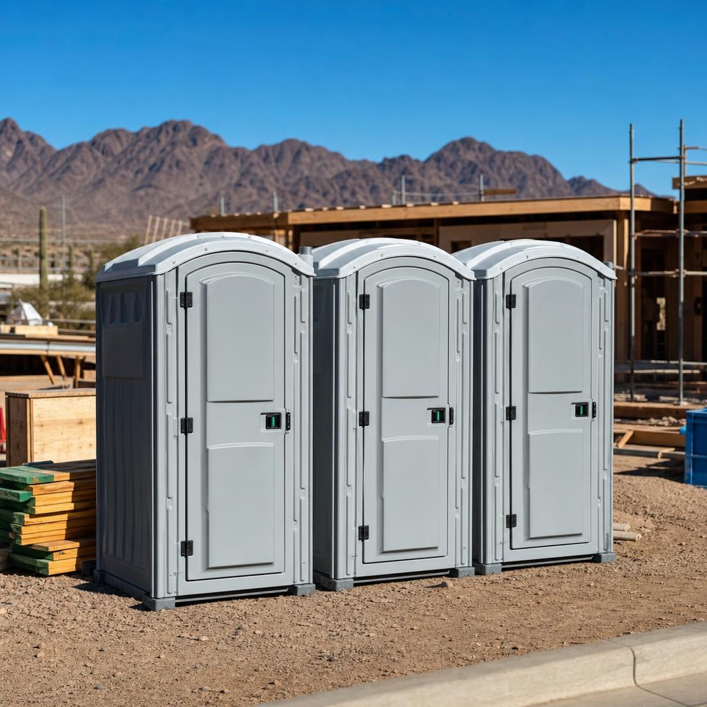 OSHA compliant porta potty rentals for Phoenix construction sites